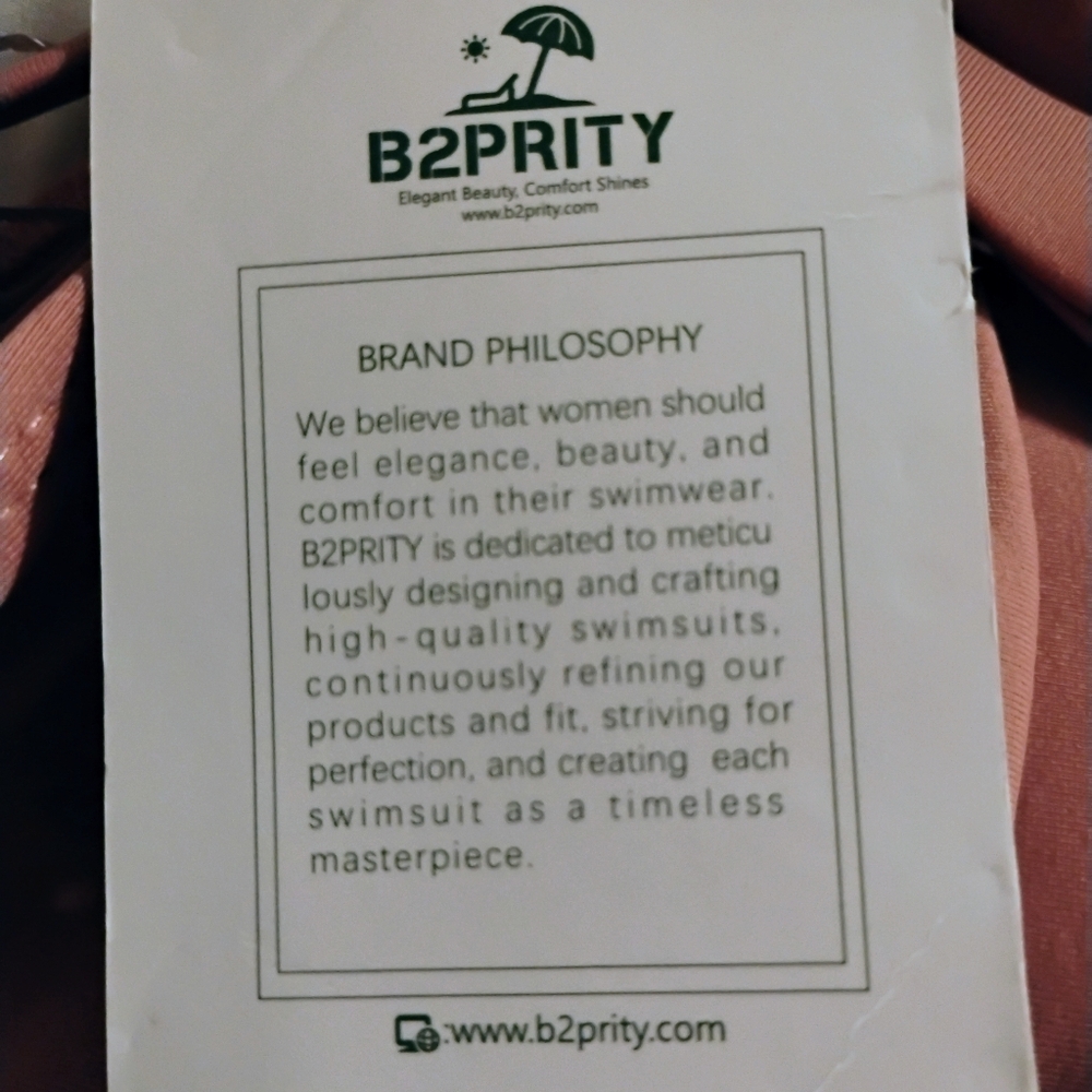 NWOT One Piece Bathing Suit - Picture 4 of 4